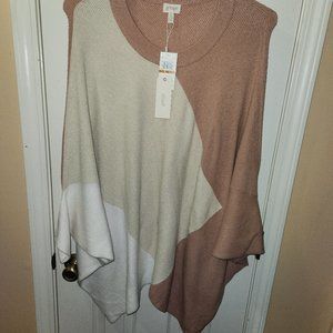 Poncho Sweater - New with Tags